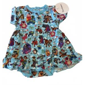 Show Stopper Bamboo Toy Story Twirl Dress 3–6M NIB